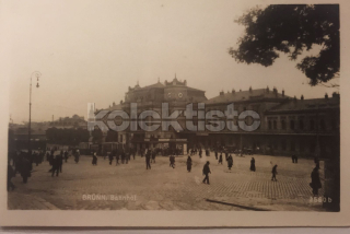120 Kč BOM Pohlednice Brno NÁDRAŽÍ, CZE105552