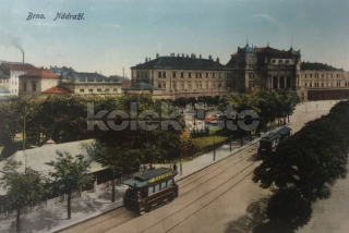 160 Kč BOM Pohlednice Brno NÁDRAŽÍ, CZE105646