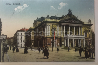 170 Kč BOM Pohlednice Brno DIVADLA, CZE105657