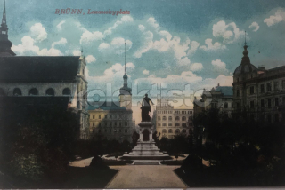 180 Kč BOM Pohlednice Brno POMNÍKY, CZE105667