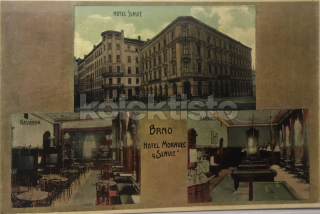 320 Kč BOM Pohlednice Brno HOTELY, CZE105821