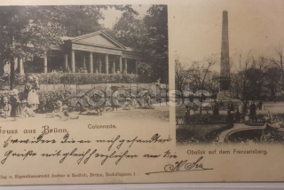 320 Kč BOM Pohlednice Brno POMNÍKY, CZE105827