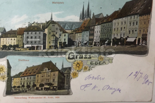 360 Kč CH Pohlednice Cheb, CZE107437