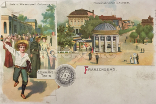 800 Kč CH Pohlednice Františkovy Lázně, CZE107613