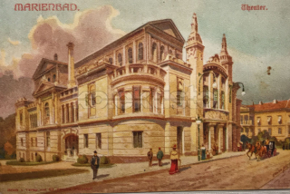 130 Kč CH Pohlednice Mariánské Lázně DIVADLA, CZE107657