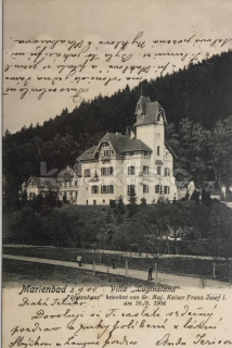 260 Kč CH Pohlednice Mariánské Lázně, CZE107730