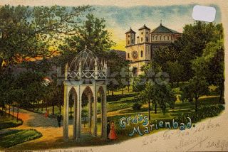 300 Kč CH Pohlednice Mariánské Lázně, CZE107749