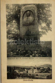 360 Kč CL Pohlednice Horní Police POMNÍKY, CZE108162