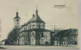 350 Kč CR Pohlednice Chrast, CZE108565