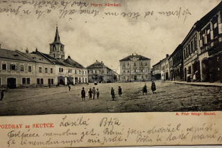 350 Kč CR Pohlednice Skuteč, CZE108784