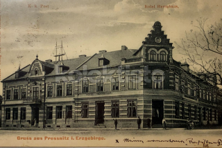 700 Kč CV Pohlednice Přísečnice HOTELY, CZE108896