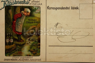 800 Kč CV Pohlednice Klášterec nad Ohří REKLAMA, CZE108897