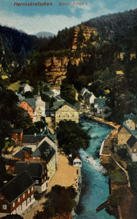 180 Kč DC Pohlednice Hřensko, CZE109510