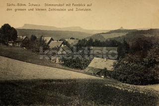 360 Kč DC Pohlednice Hřensko-Mezná, CZE109519