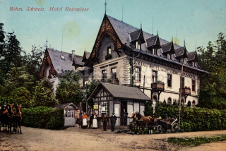 300 Kč DC Pohlednice České Švýcarsko HOTELY, CZE109828