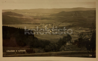 130 Kč DO Pohlednice Klenčí pod Čerchovem-Výhledy, CZE109900