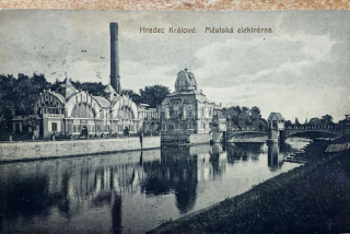 160 Kč HK Pohlednice Hradec Králové ELEKTRÁRNY, CZE110561