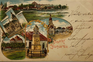 400 Kč HK Pohlednice Chlumec nad Cidlinou, CZE110648
