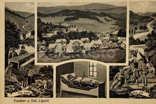 220 Kč JE Pohlednice Lipová-lázně, CZE111620