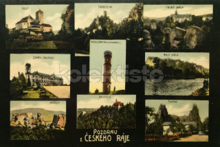 300 Kč JN Pohlednice Kopanina ROZHLEDNY, CZE112374