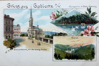 650 Kč JN Pohlednice Jablonec nad Nisou, CZE112484