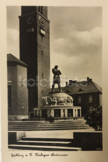 220 Kč JN Pohlednice Jablonec nad Nisou POMNÍKY, CZE112522