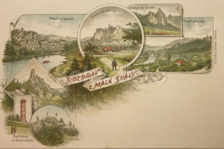 420 Kč JN Pohlednice Malá Skála, CZE112656