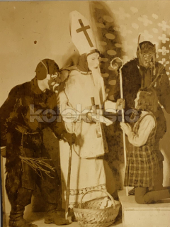 300 Kč JN Pohlednice Tanvald MIKULÁŠ, ČERTI, CZE112693
