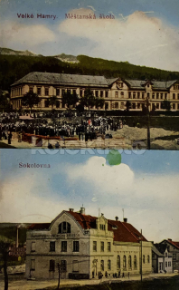 320 Kč JN Pohlednice Velké Hamry SOKOL, CZE112721