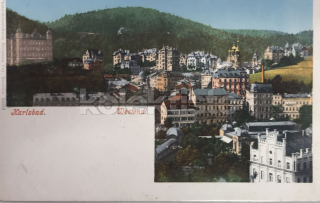 100 Kč KV Pohlednice Karlovy Vary, CZE114896