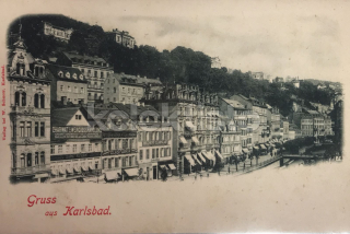 100 Kč KV Pohlednice Karlovy Vary, CZE114942