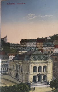 100 Kč KV Pohlednice Karlovy Vary DIVADLA, CZE114973