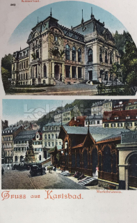 120 Kč KV Pohlednice Karlovy Vary, CZE114994
