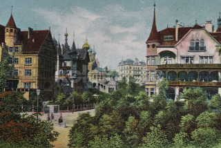 140 Kč KV Pohlednice Karlovy Vary, CZE115055