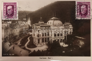 160 Kč KV Pohlednice Karlovy Vary, CZE115095