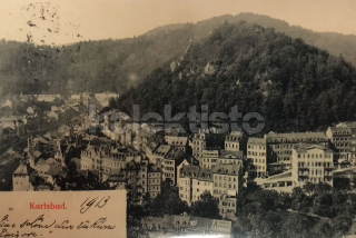 160 Kč KV Pohlednice Karlovy Vary, CZE115102