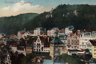 160 Kč KV Pohlednice Karlovy Vary, CZE115108