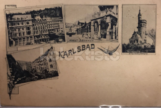 160 Kč KV Pohlednice Karlovy Vary, CZE115124