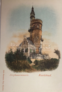 160 Kč KV Pohlednice Karlovy Vary ROZHLEDNY, CZE115127