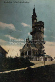 160 Kč KV Pohlednice Karlovy Vary ROZHLEDNY, CZE115130