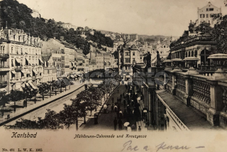 180 Kč KV Pohlednice Karlovy Vary, CZE115135