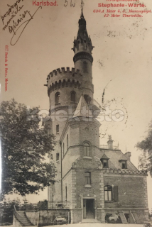 250 Kč KV Pohlednice Karlovy Vary ROZHLEDNY, CZE115190