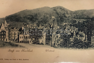 260 Kč KV Pohlednice Karlovy Vary, CZE115224