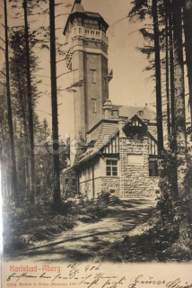 260 Kč KV Pohlednice Karlovy Vary ROZHLEDNY, CZE115250