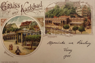 360 Kč KV Pohlednice Karlovy Vary, CZE115331