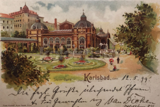 400 Kč KV Pohlednice Karlovy Vary, CZE115363