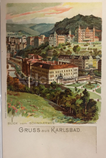 420 Kč KV Pohlednice Karlovy Vary, CZE115370