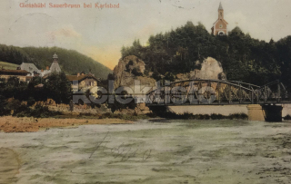 260 Kč KV Pohlednice Kyselka, CZE115434
