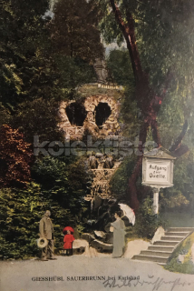 280 Kč KV Pohlednice Kyselka, CZE115435
