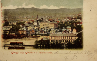 400 Kč LI Pohlednice Hrádek nad Nisou NÁDRAŽÍ, CZE115824